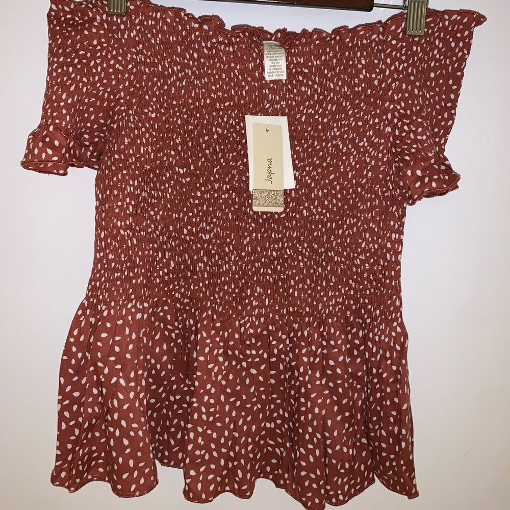 Off the shoulder top